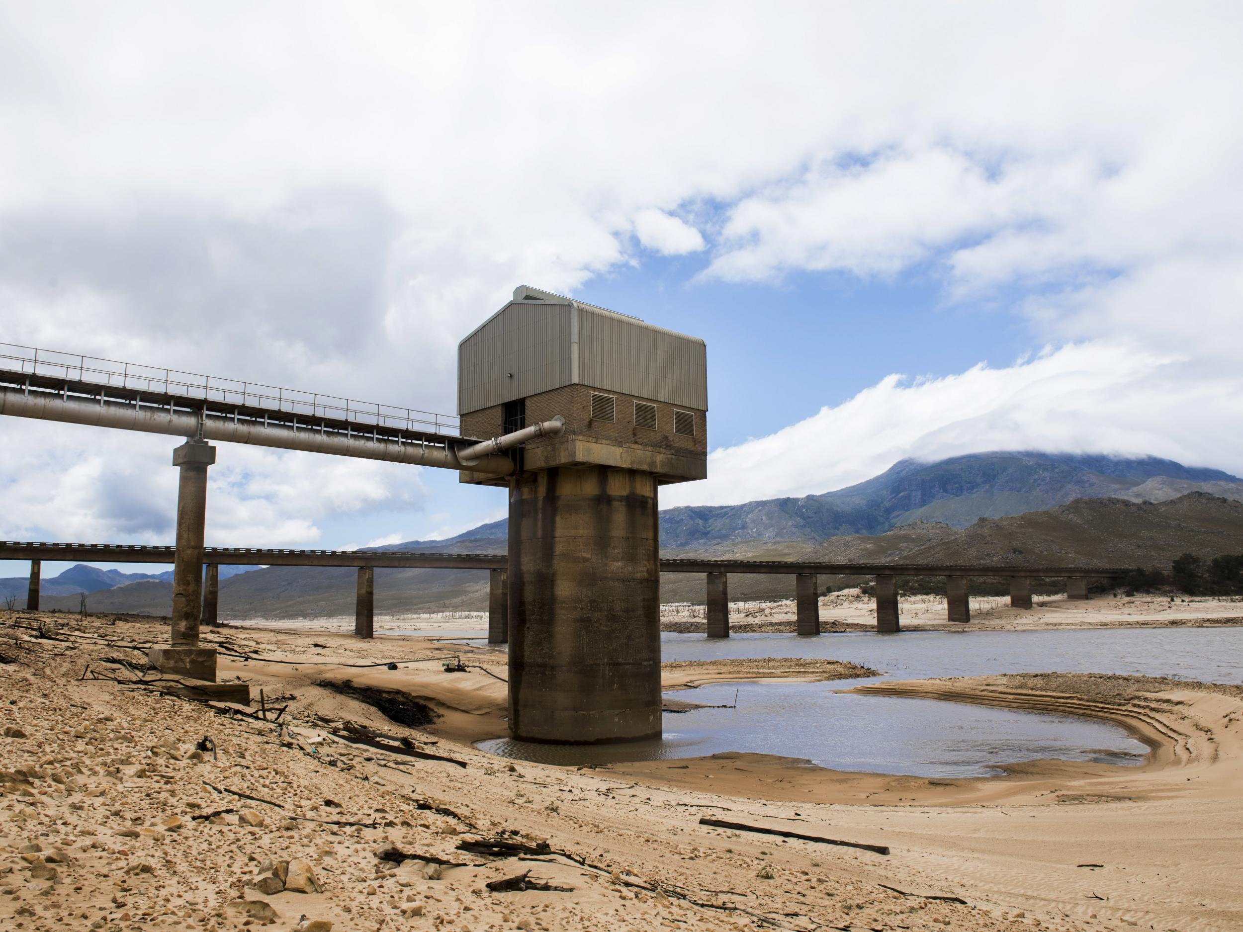The Theewaterskloof dam is currently so low that it could force Cape Town to turn off most of its taps