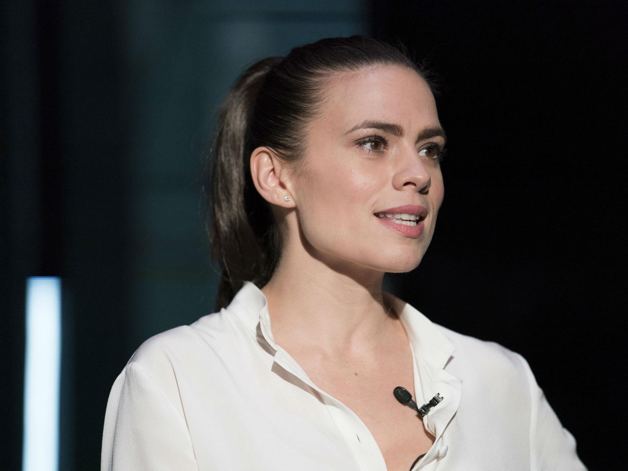 Hayley Atwell as Jenny in ‘Dry Powder’ at Hampstead Theatre