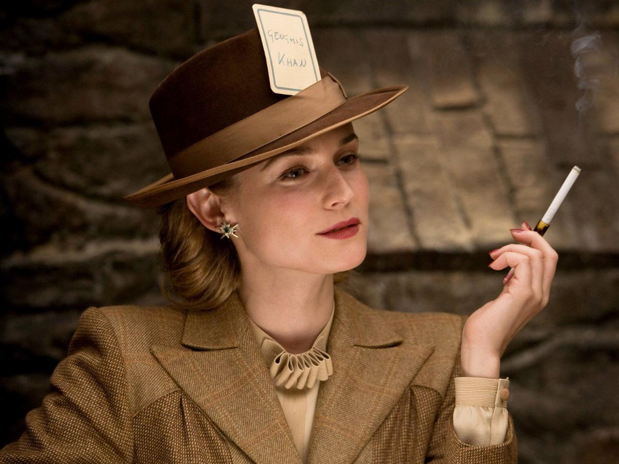 The actor as Bridget von Hammersmark in ‘Inglourious Basterds’