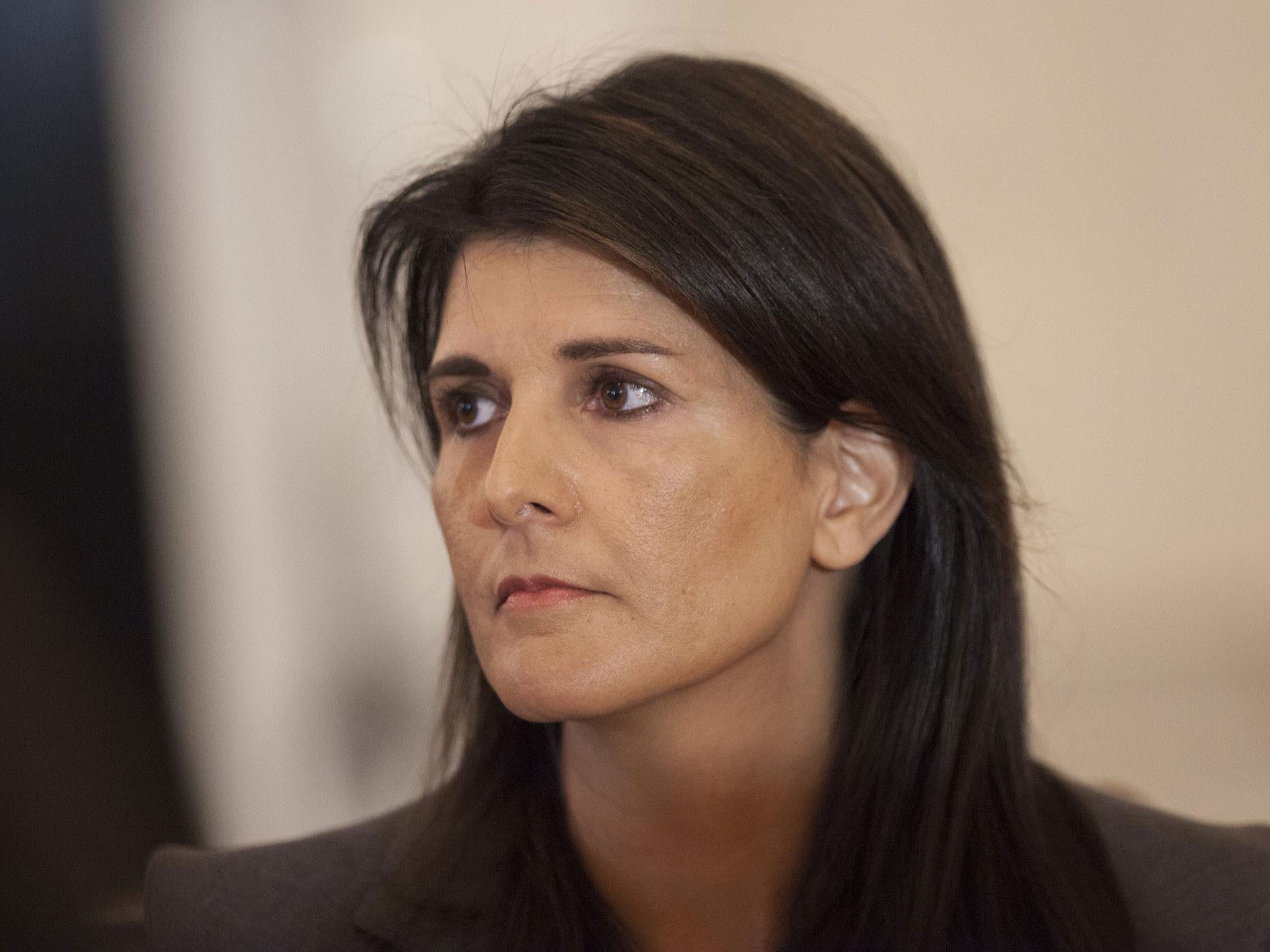 Palestinian peace negotiator tells US ambassador to UN Nikki Haley to ...