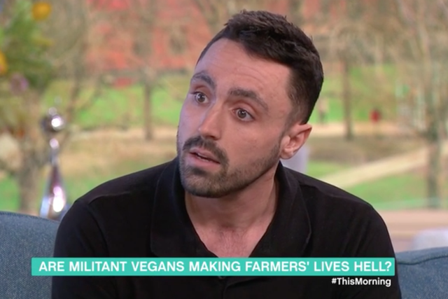 Vegan activist Joey Carbstrong justified use of the word 'rape' in relation to artificial insemination in cows