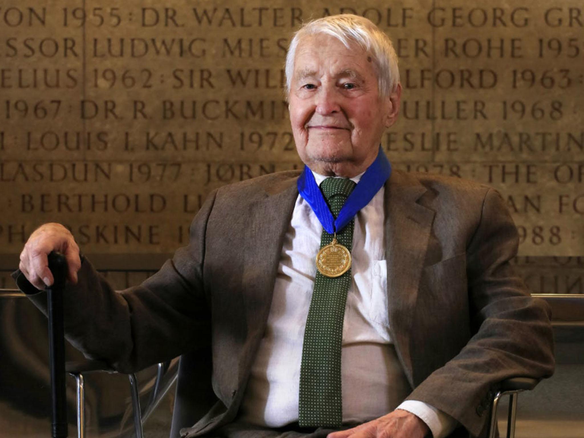 Brown was awarded Britain’s highest architectural honour, the Riba Royal Gold Medal in October