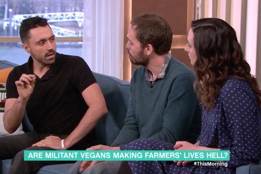 Carbstrong’s hard-hitting approach saw him branded as “unreasonable” and “aggressive" by viewers (ITV: This Morning)