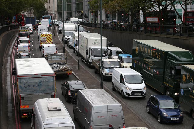 Traffic jams are predicted for the bank holiday weekend 