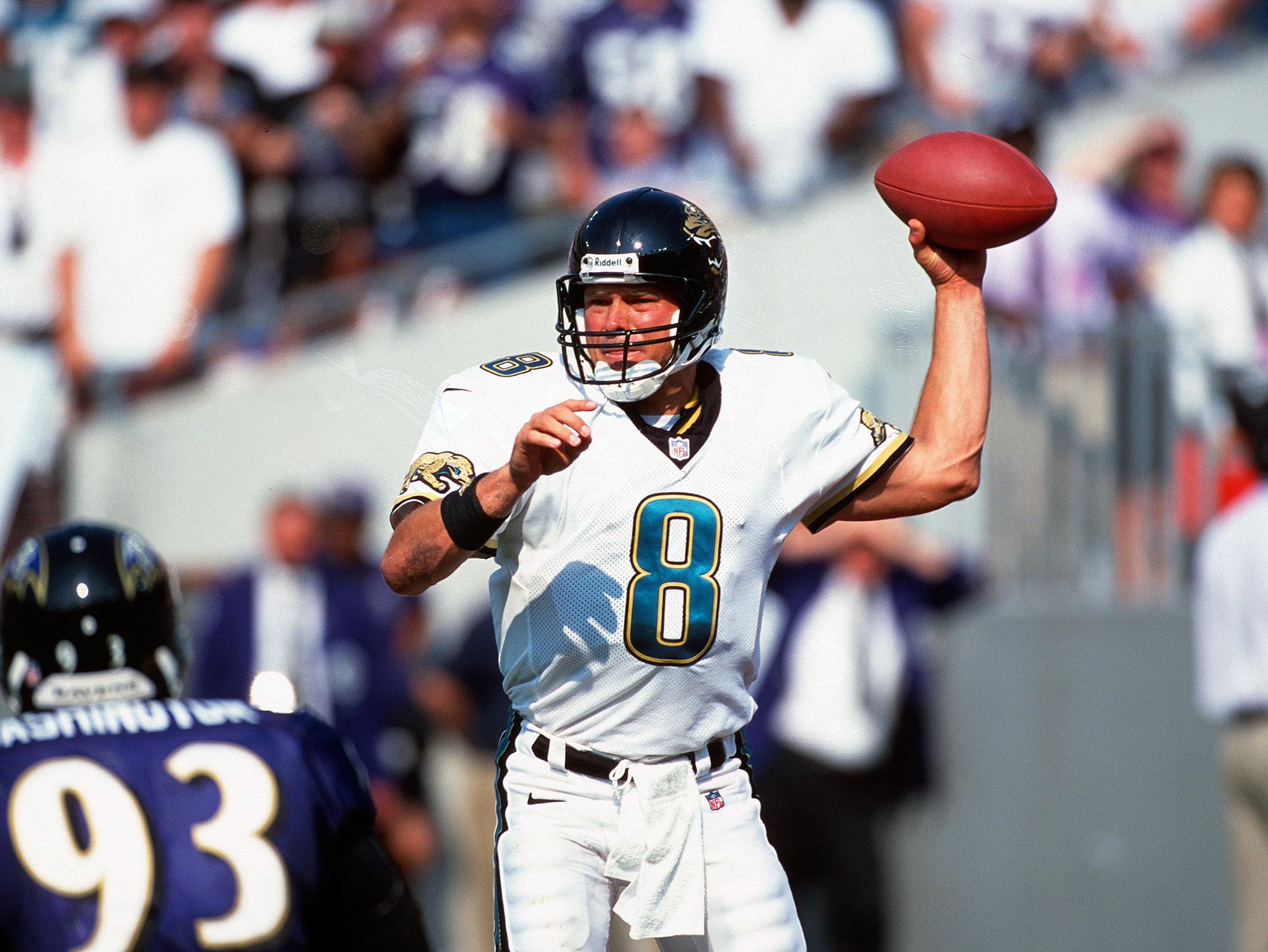 Mark Brunell spent eight years at the Jacksonville Jaguars before later joining the New Orleans Saints