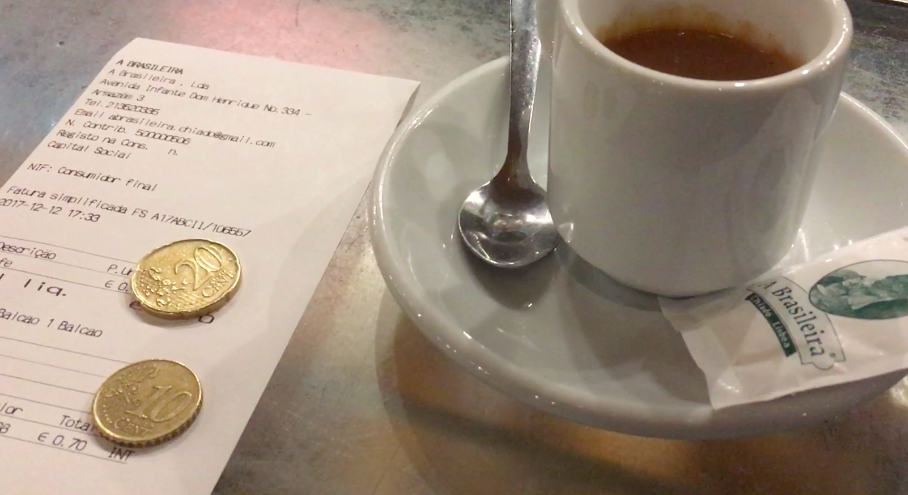 Bitter sweet: an espresso at A Brasileira, Lisbon