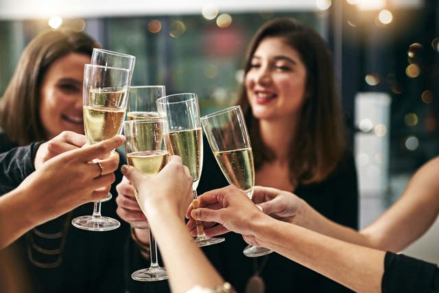 You can still indulge in a little bubbly without completely ruining the diet