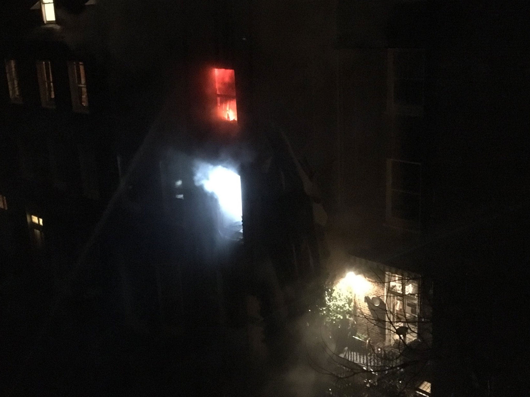 The cause of the fire is not yet known