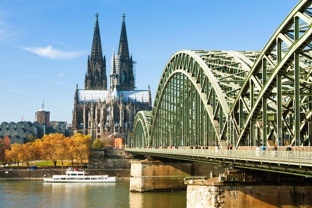 Cologne is known for its Gothic cathedral