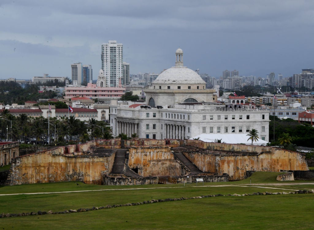 Puerto Rico’s parliament in San Juan – becoming cryptocurrency moguls is an unrealistic prospect for most if its 3.4 million citizens