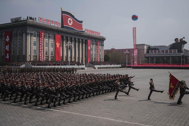 Ostentatious displays of military might are common in authoritarian states such as North Korea