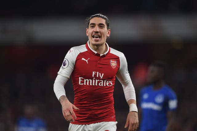 Hector Bellerin quickly discovered the difference of playing at Arsenal rather than Barcelona