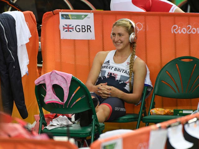 Laura Kenny gave birth in August last year