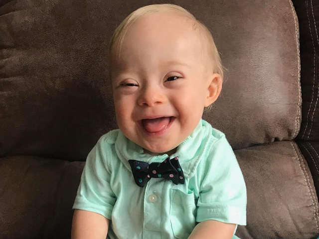 Lucas Warren is the first Gerber spokesbaby with Down syndrome