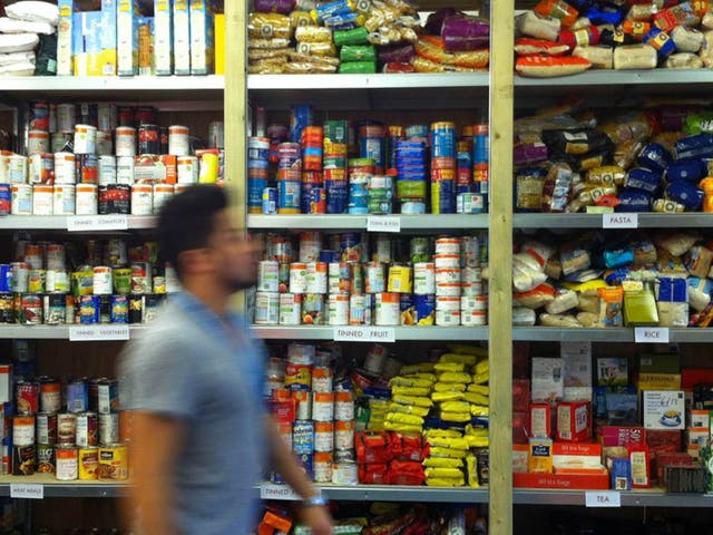 Food banks said they were being forced to close or reduce the service they provide due to difficulties obtaining adequate food supplies and volunteer shortages