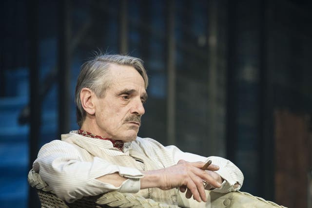Jeremy Irons is magnificent in Richard Eyre's revival of a classic Eugene O'Neill play