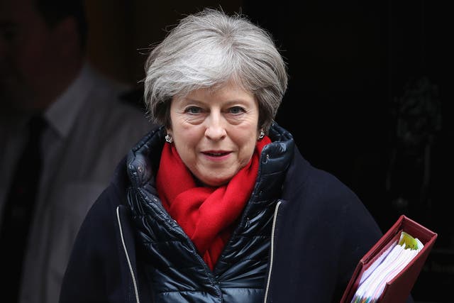 Ms May could face a leadership challenge if local election results are poor
