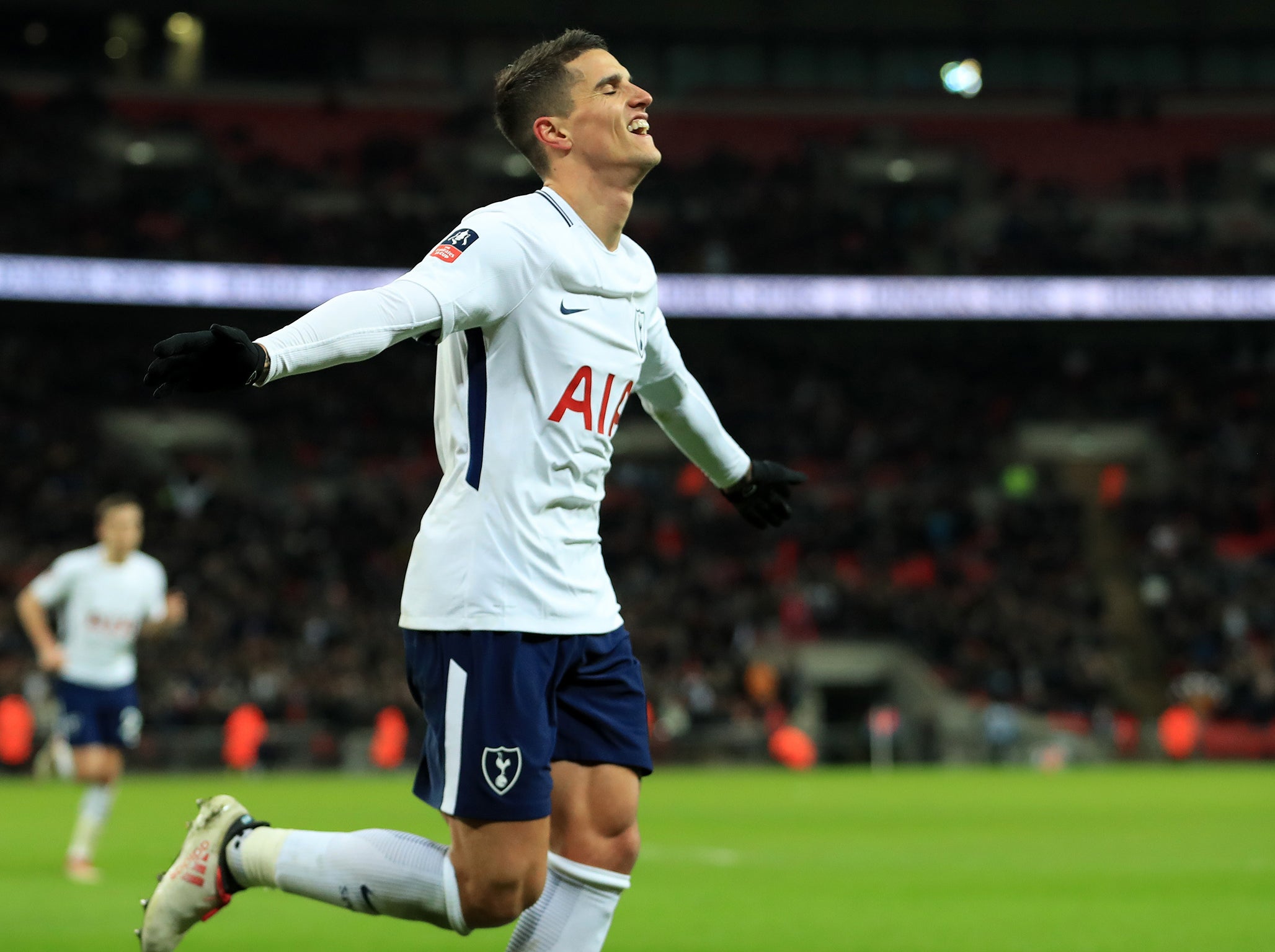 Tottenham Hotspur ease past brave Newport County in FA Cup fourth round replay to set up Rochdale clash