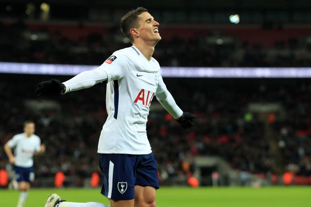 Erik Lamela was outstanding and crowned his performance with a goal