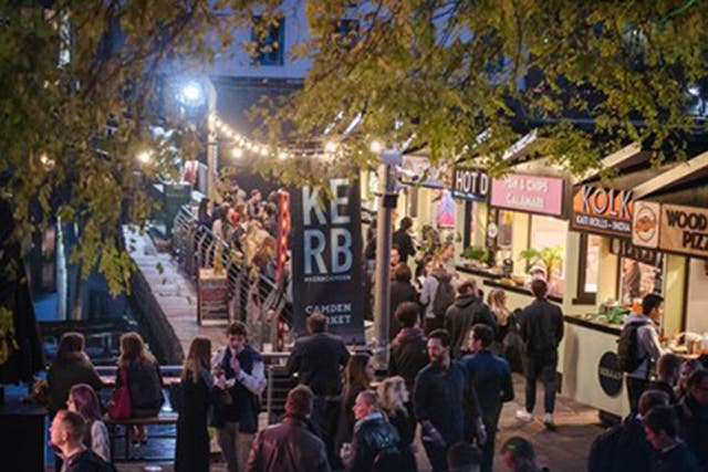 Heading into it's sixth year, Kerb hosts street food markets across the capital, including this one in Camden