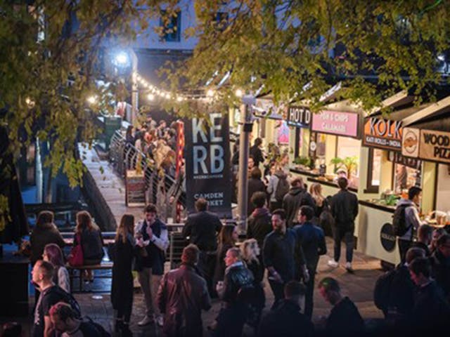 Heading into it's sixth year, Kerb hosts street food markets across the capital, including this one in Camden