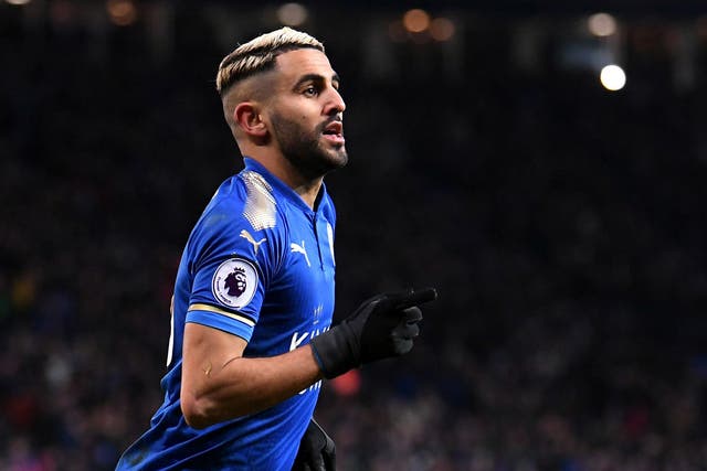 Riyad Mahrez has not played for Leicester since his rejected move to Manchester City