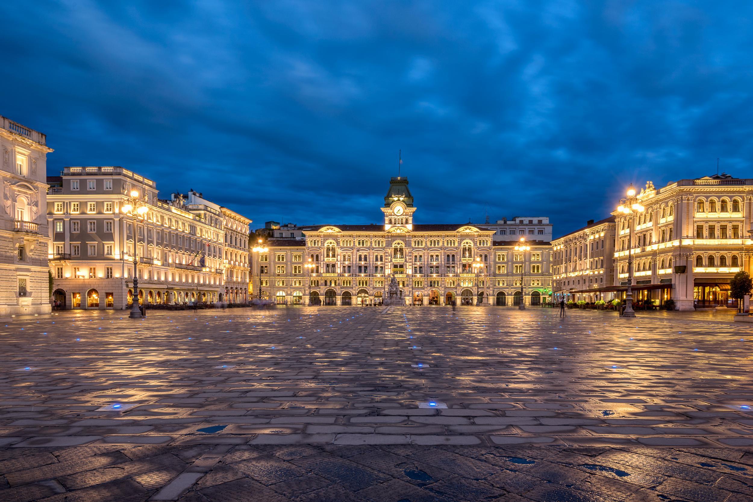 Trieste’s Piazza Unitá d’Italia