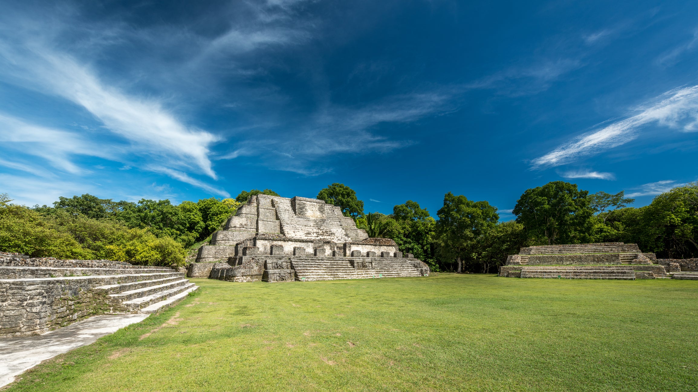 The Temple of the Sun God in Belize City