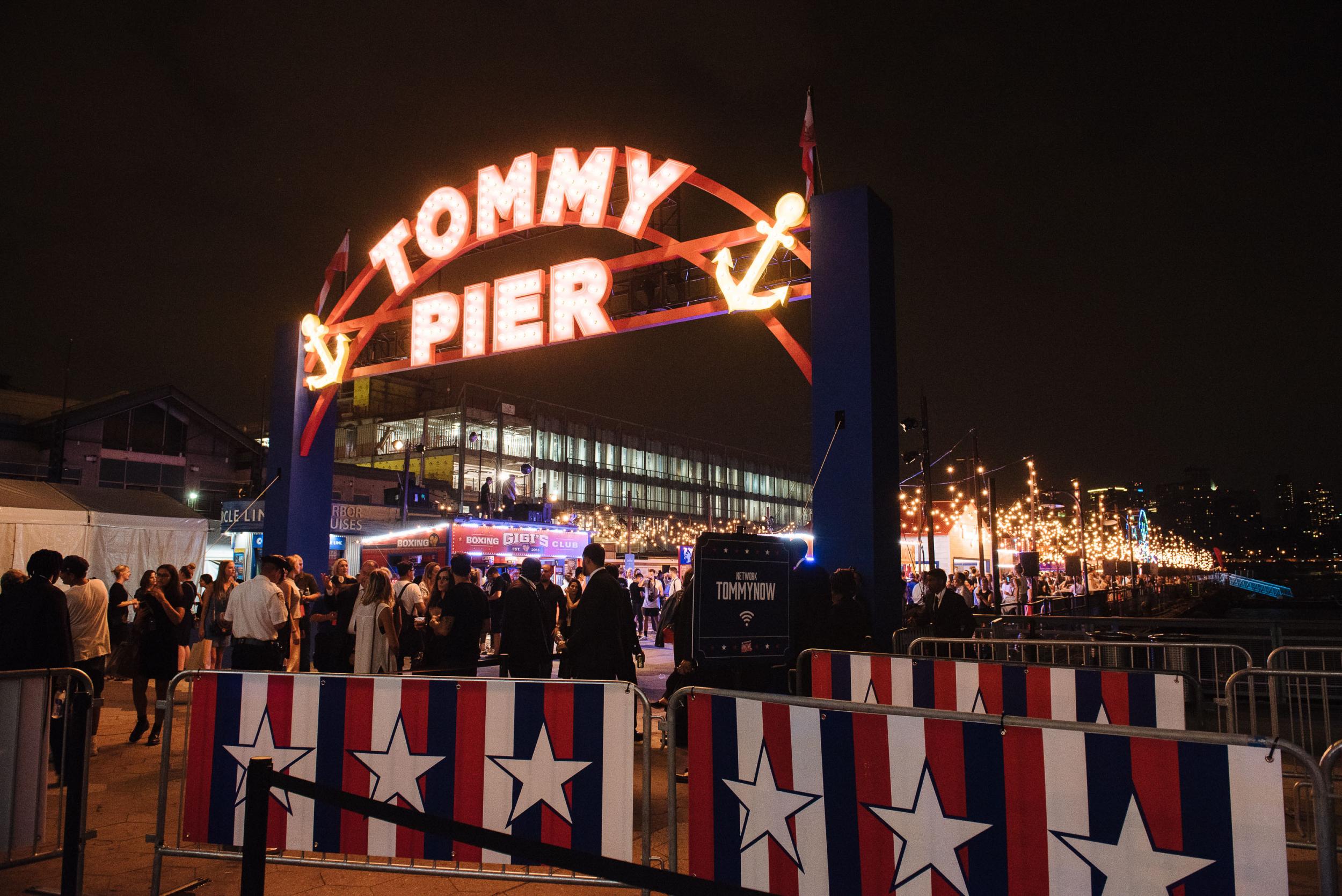 &#13;
For autumn 2016, Tommy Hilfiger put on a carnival, complete with rides, fried food, games and tattooing &#13;