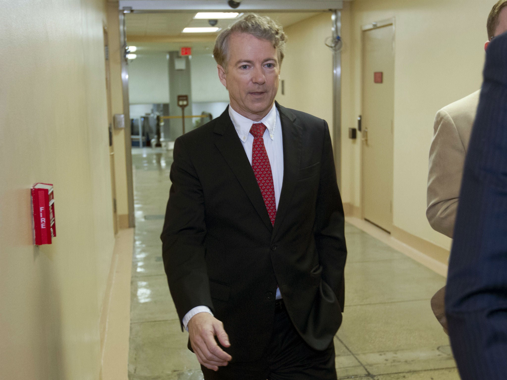 Rand Paul has an affinity for holding up Senate votes to make a point