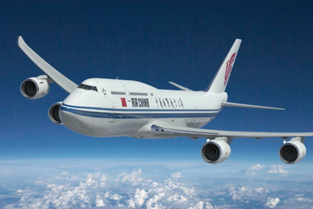 Jet age: the leading Chinese carriers fly the latest Western aircraft, including the Boeing 747-8