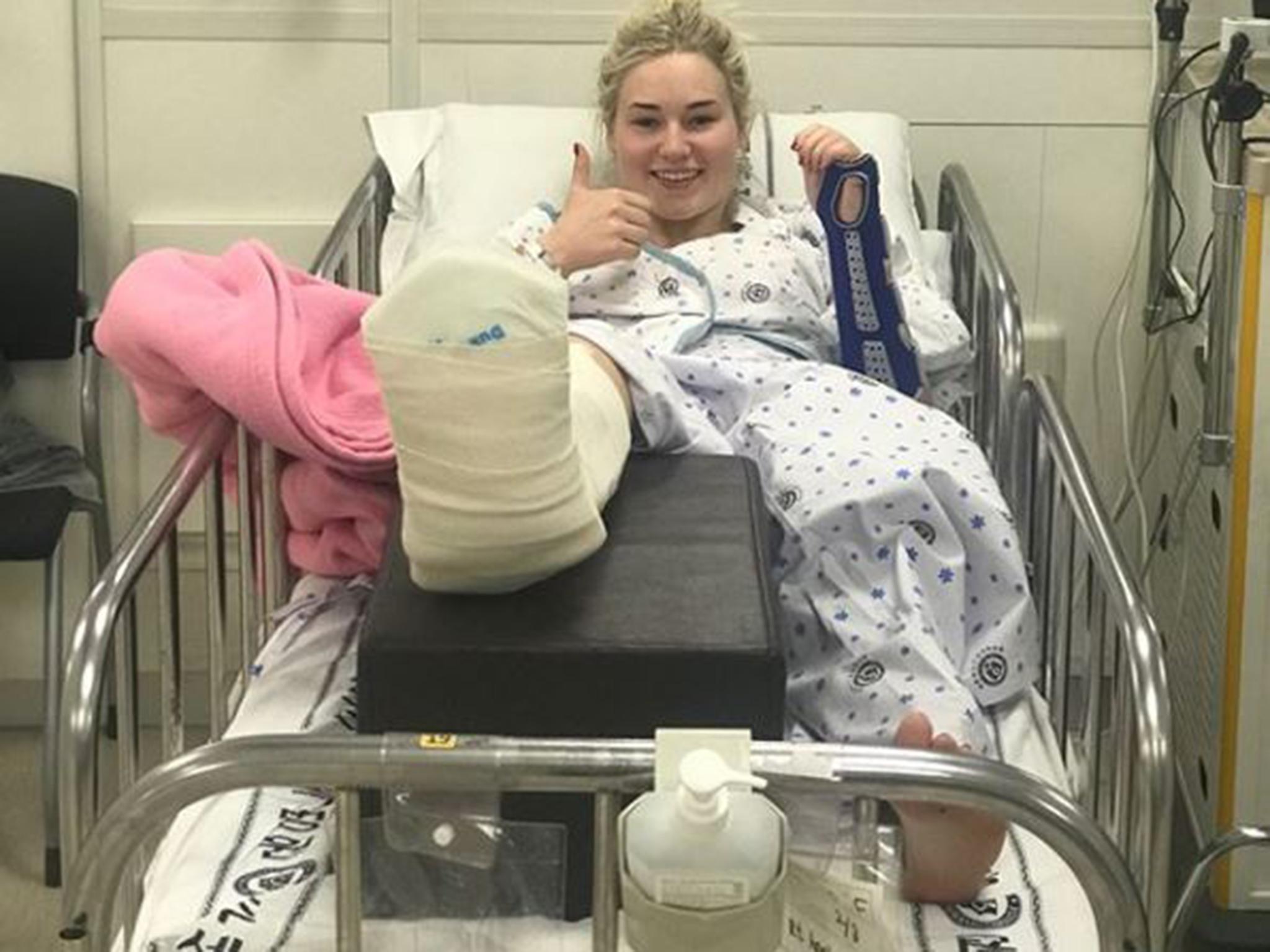 Katie Ormerod issued an update on her condition ahead of surgery on Instagram