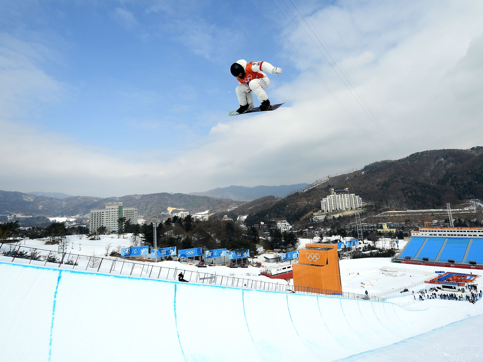 Shaun White is looking to win his third Winter Olympics gold medal after losing out in 2014