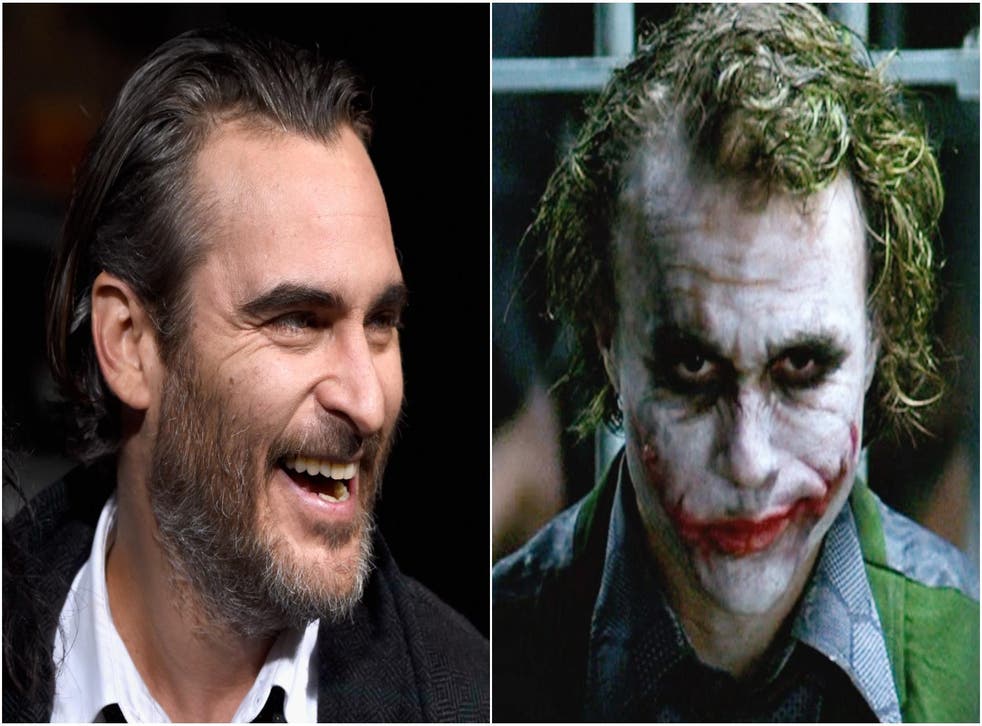 Joaquin Phoenix/Heath Ledger as The Joker