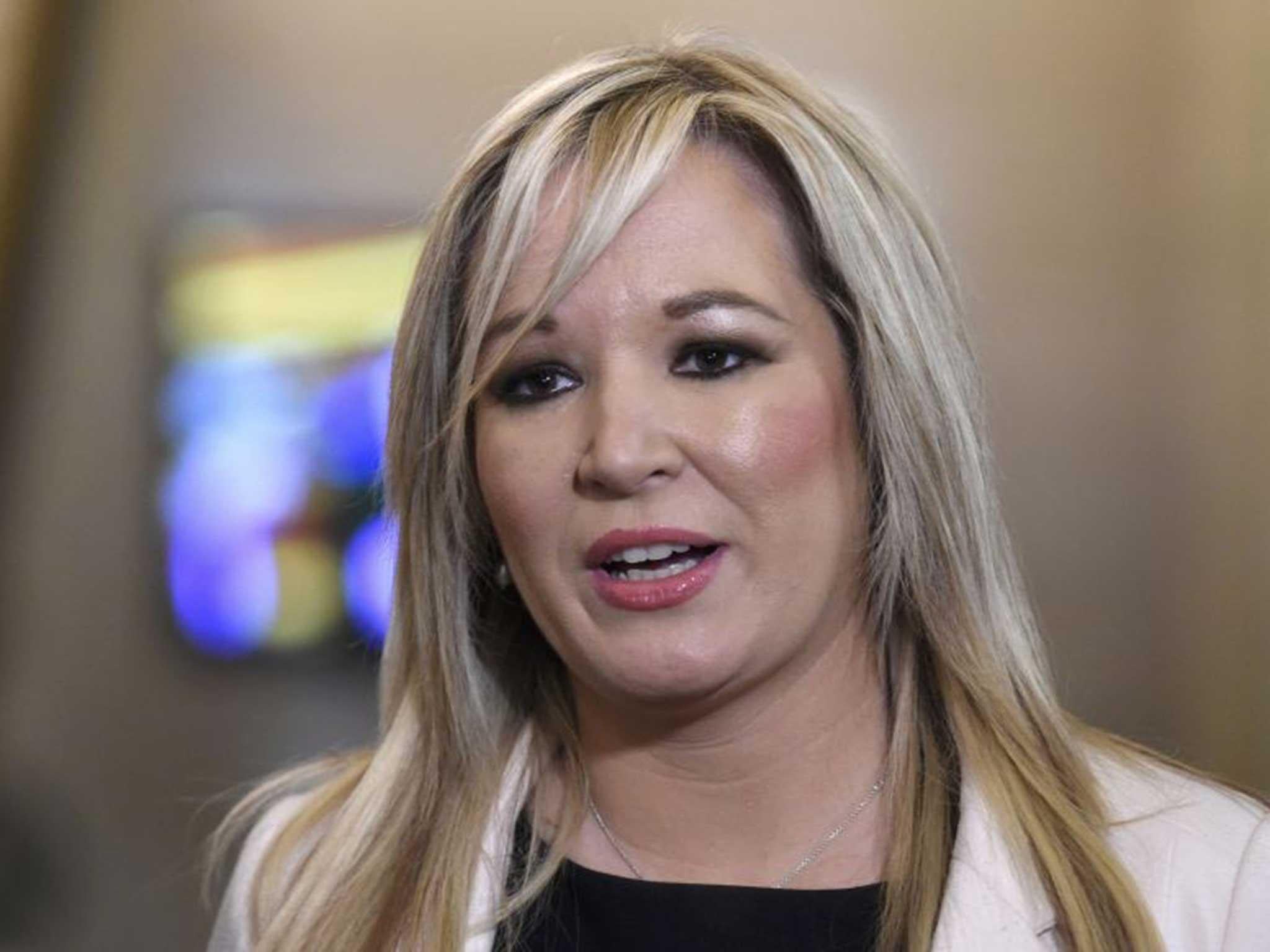 Michelle O’Neill has previously been the leader of Sinn Fein in Northern Ireland