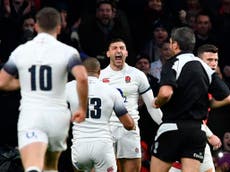May at the double as England beat Wales to keep slam hopes alive