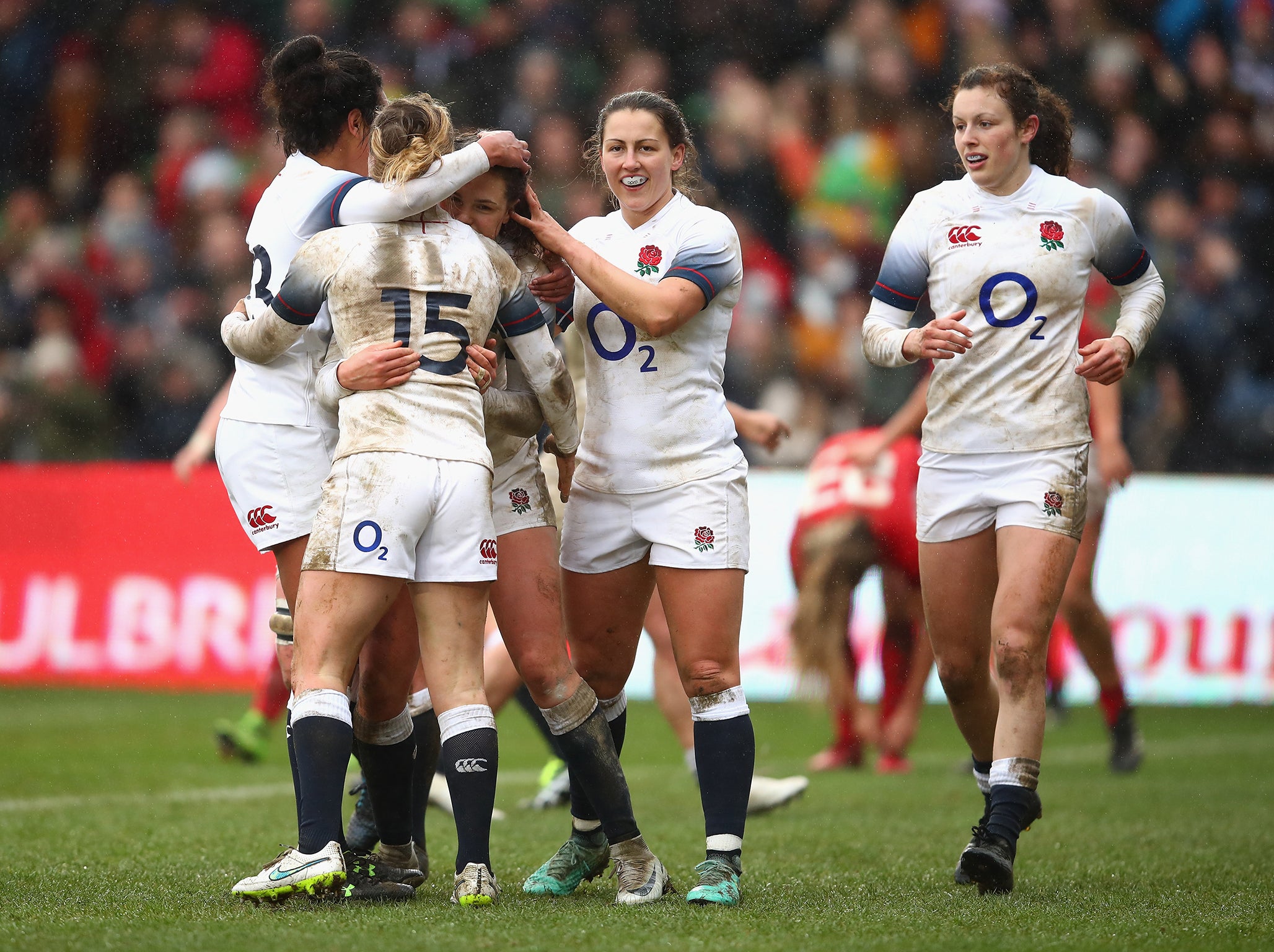 England&apos;s defence of Six Nations title continues with crushing win over Wales at Twickenham Stoop