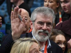 Gerry Adams stands down as leader of Sinn Fein after 34 years