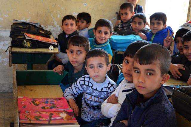 Unicef has supported local authorities to rehabilitate 576 schools within the war-torn country