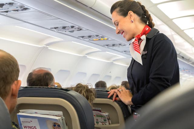 You could become a flight attendant 