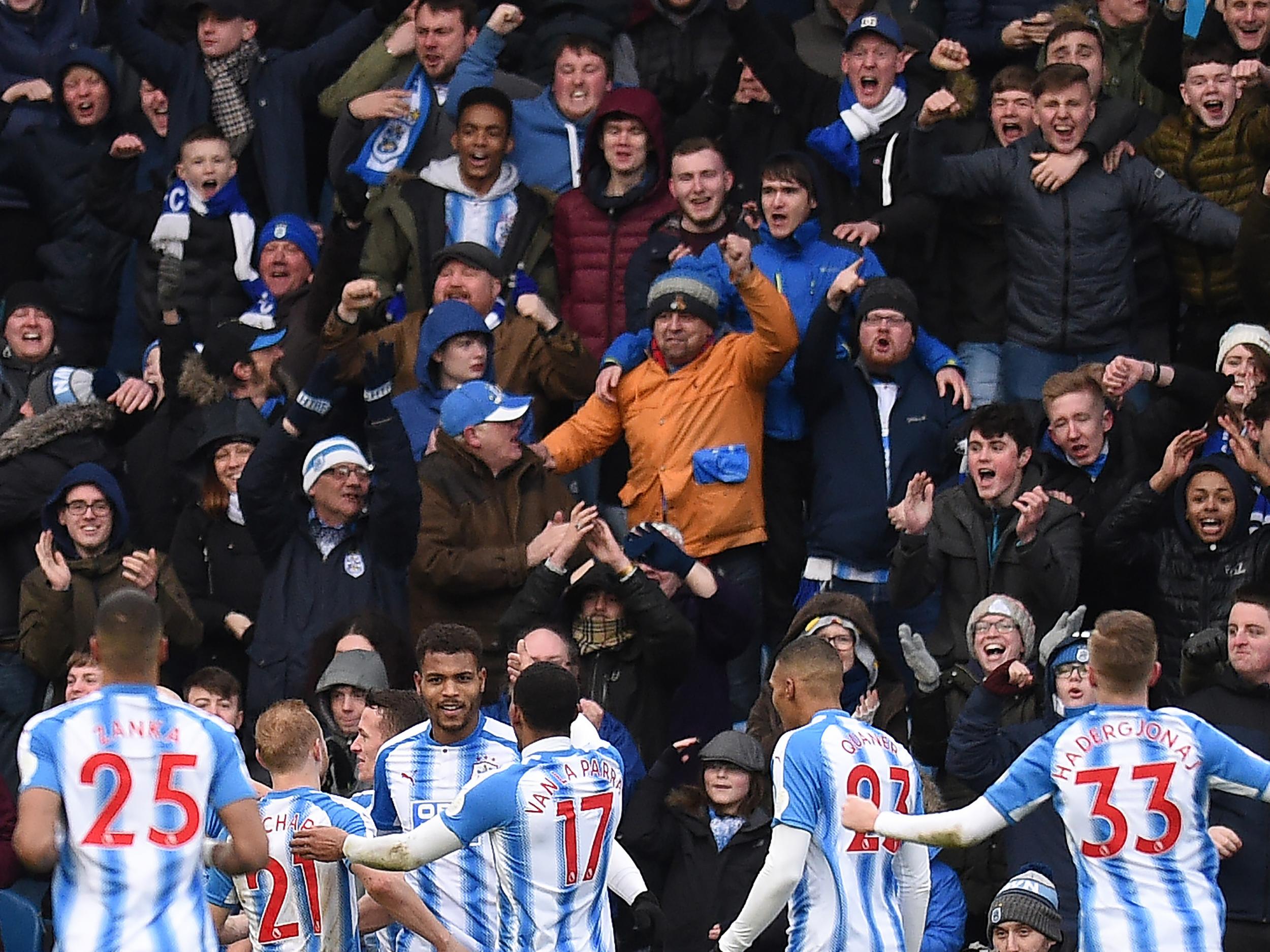 Huddersfield moved out of the relegation zone with the win