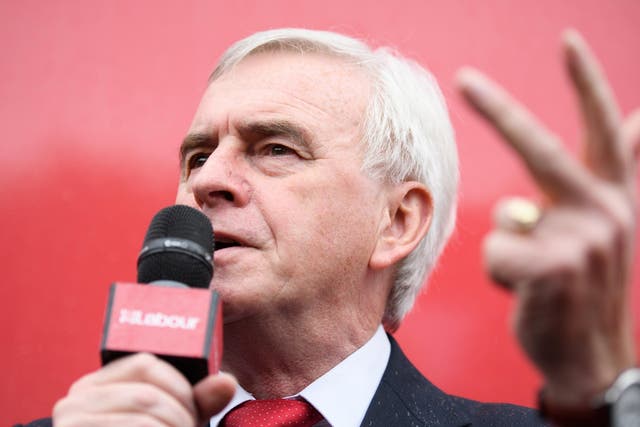 In his speech to the Alternative Models of Ownership conference, John McDonnell promised a Labour government would “irreversibly” put control of public industries into the hands of those who deliver and use the services. 