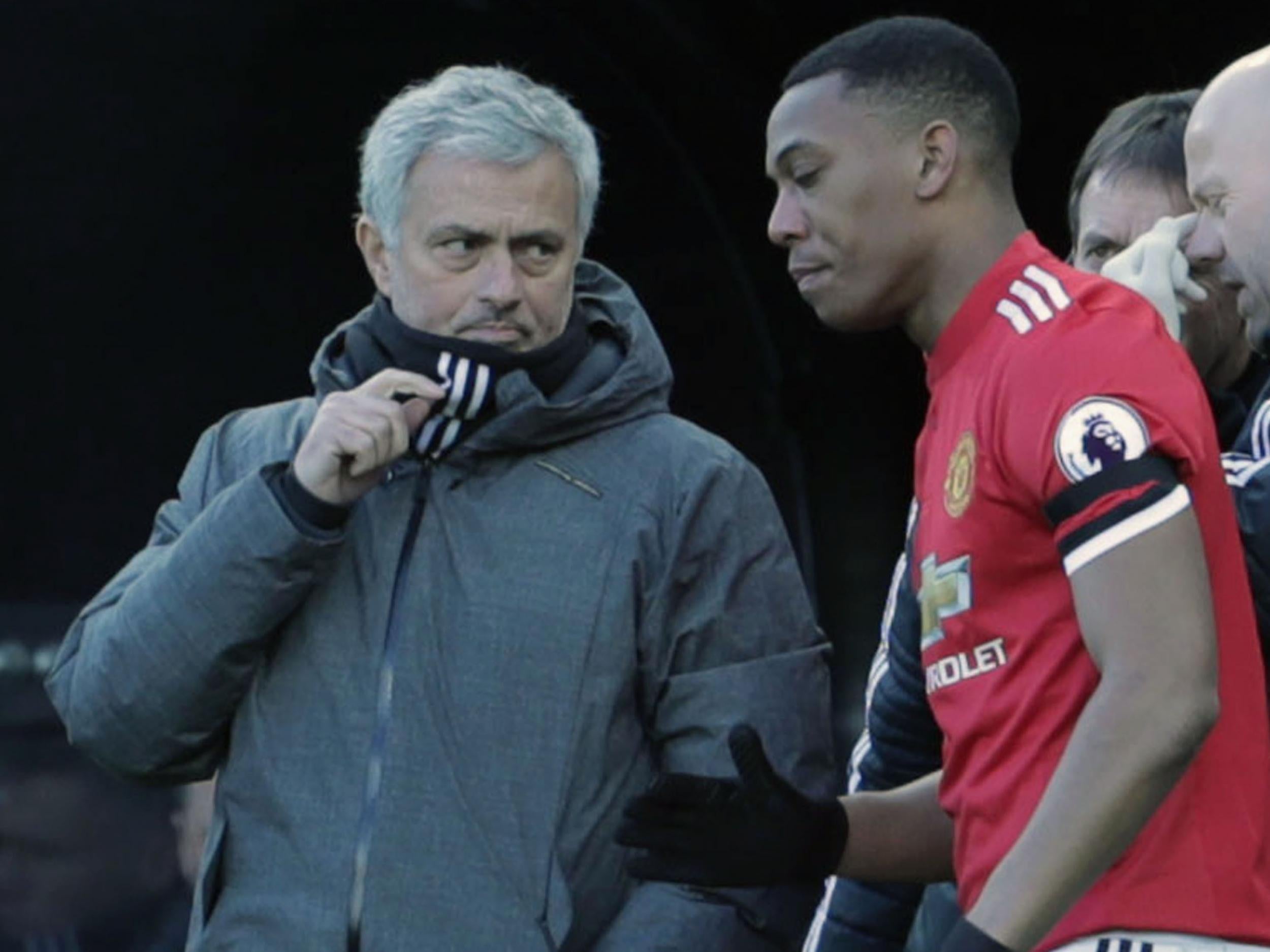 &#13;
Martial missed a hatful of chances &#13;