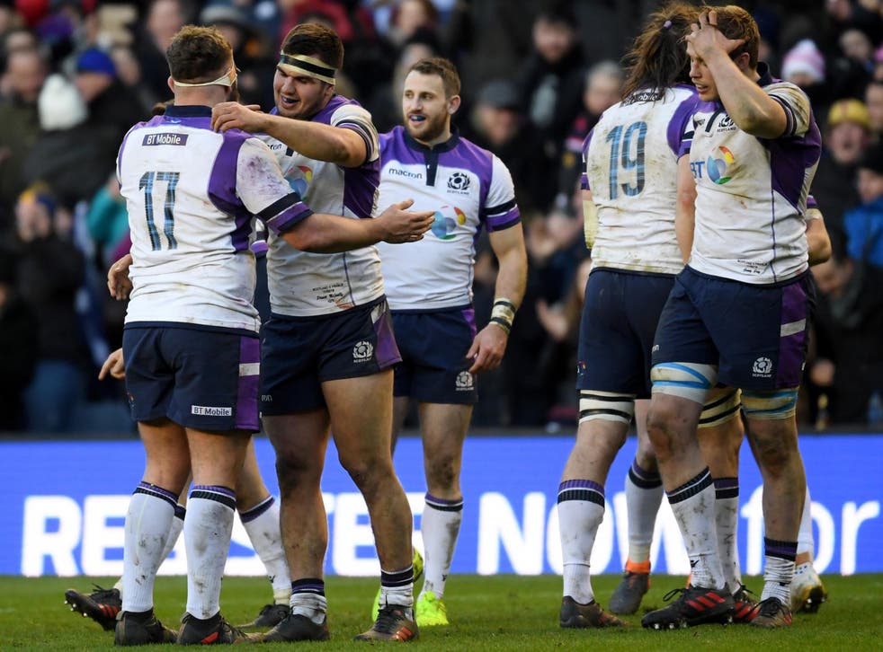 Scotland got their first win of the Six Nations