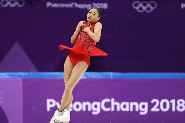 Mirai Nagasu of the United States became the third person ever to land the triple Axel jump at the Winter Olympics