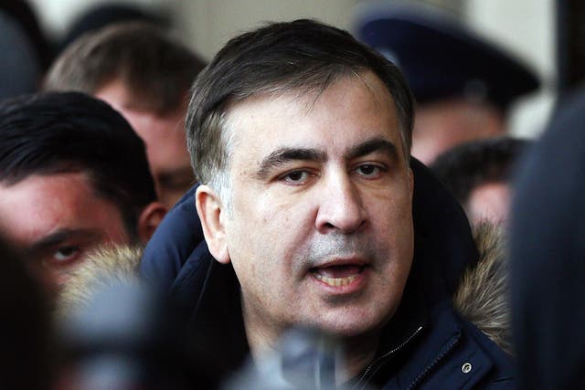 Mikheil Saakashvili, who was President of Georgia from 2004-13, has harshly Petro Poroshenko, the Ukrainian President, for failing to stem the official corruption that has crippled the country