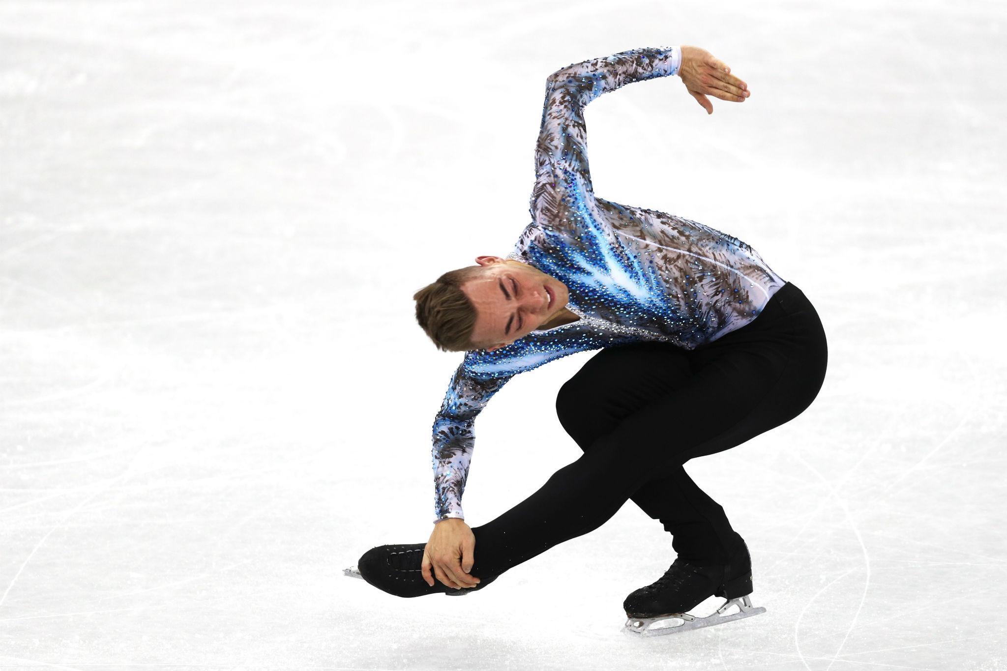 Adam Rippon is the first openly gay US winter Olympian