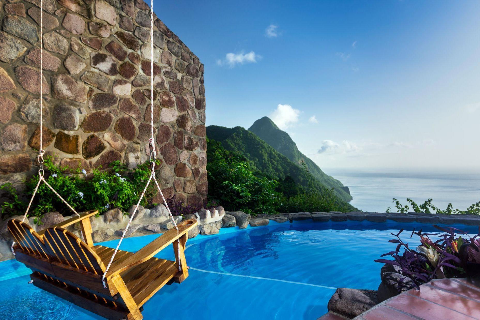 The hilltop dream suite at the Ladera Resort