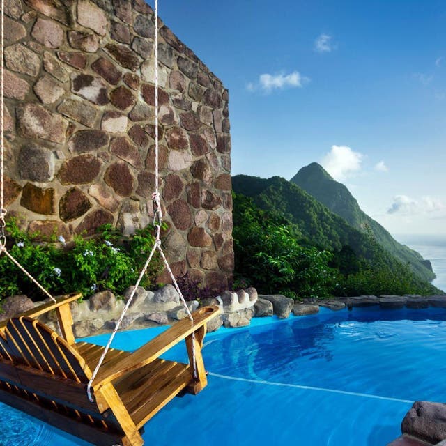 The hilltop dream suite at the Ladera Resort