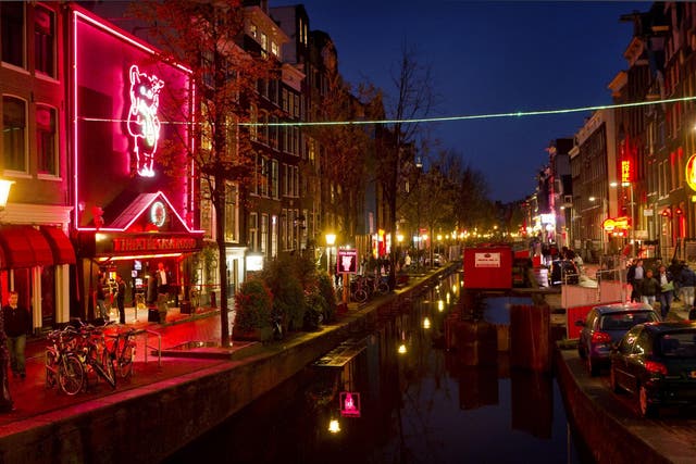 De Wallen is the red light district of Amsterdam, and Dutch politicians are considering a new law to criminalise punters for engaging with a prostitute who may have been trafficked